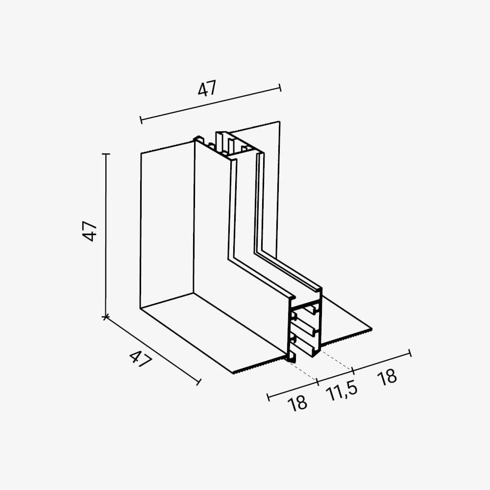 Vertical Corner Outter M05-R - image 3