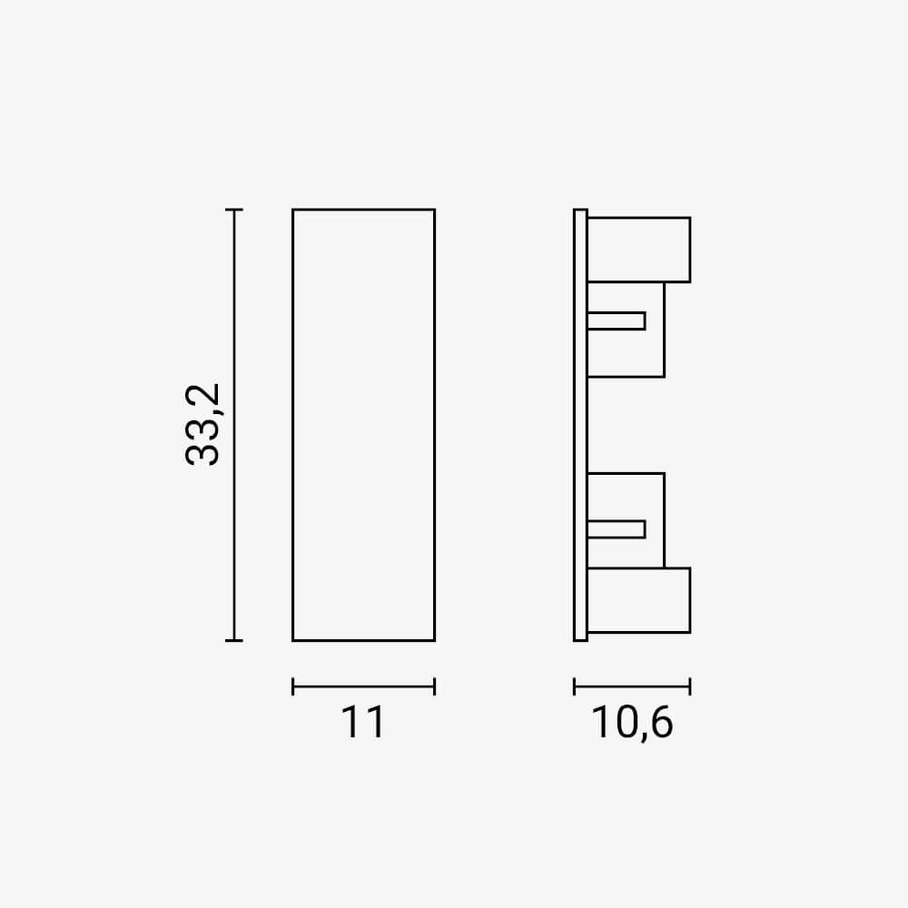 End Cap M05-S2 - product view