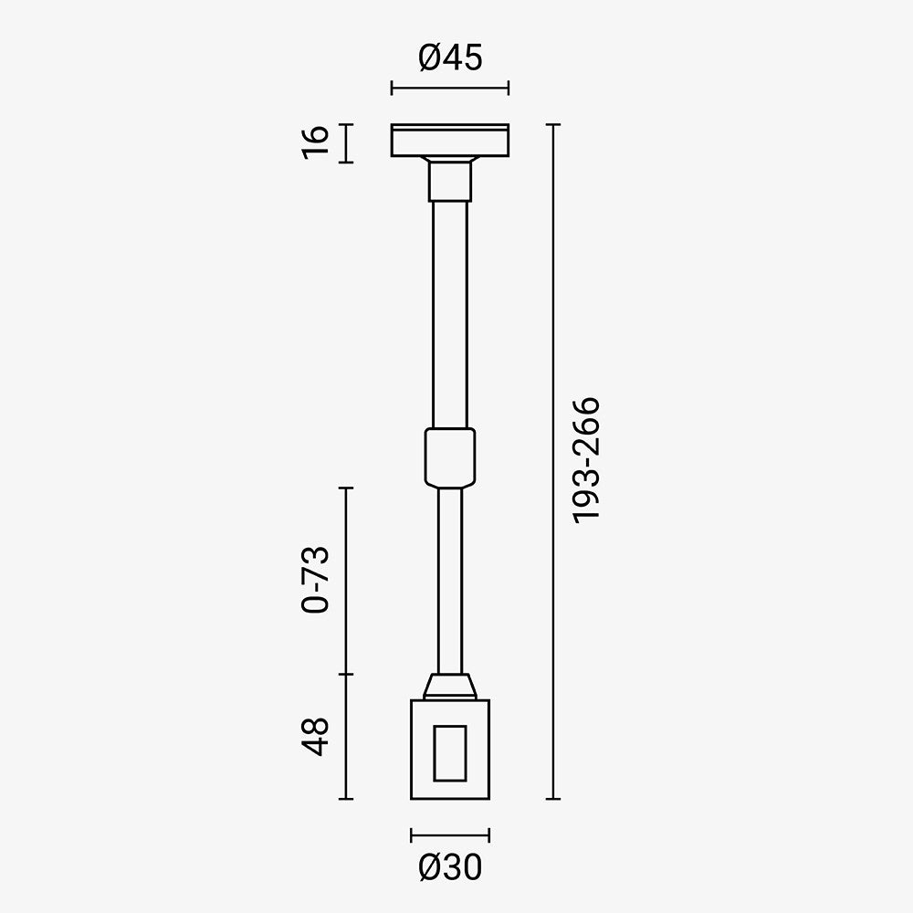 1-Layer Pole 10-20CM - M05-S - product view