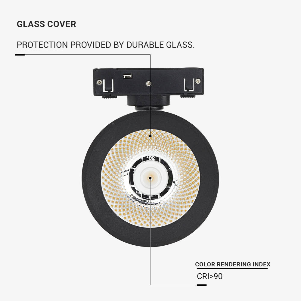 LED Magnetic Downlight 48V 7W 4000K - M05 - image 3