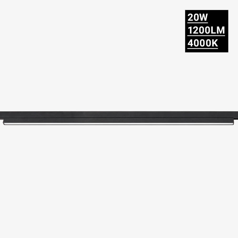 LED Magnetic Linear Floodlight 48V 20W 4000K - M05 - image 7
