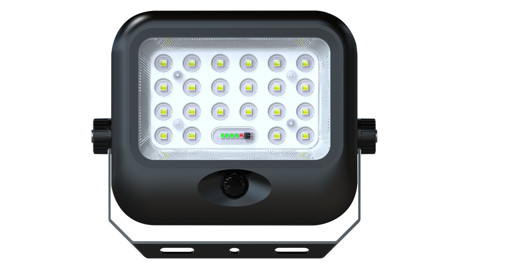 LED Solar Floodlight IP65 + SENSOR + REMOTE CONTROL