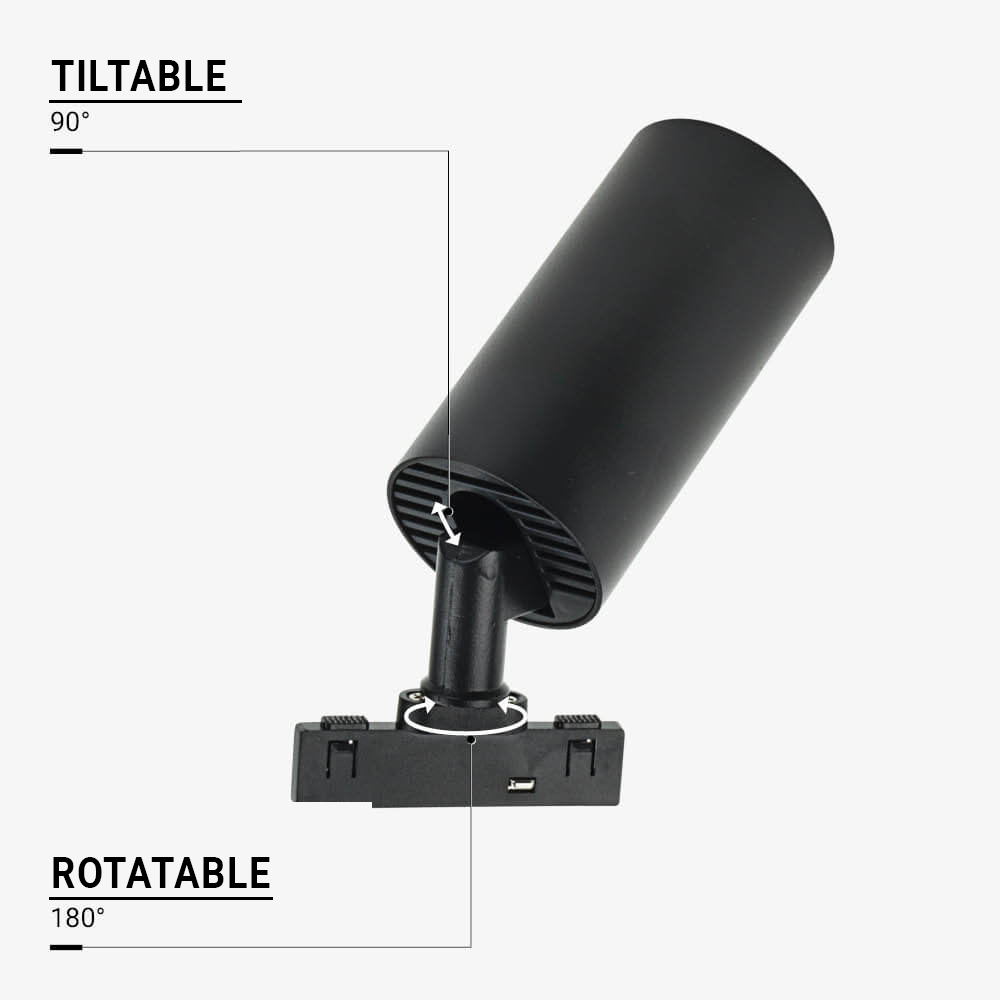 LED Magnetic Spot Floodlight 48V 12W 4000K - M05 - image 4