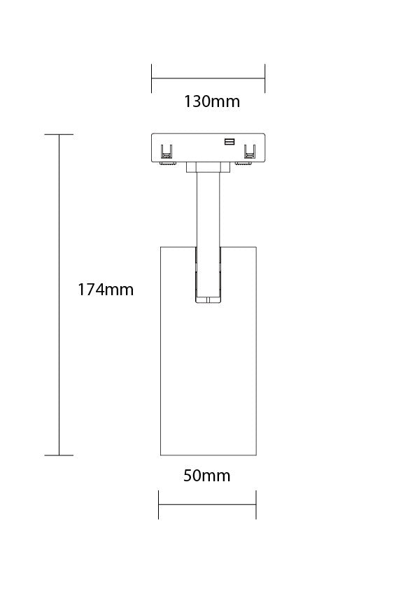 LED Magnetic Spot Floodlight 48V 12W 4000K - M05 - product view