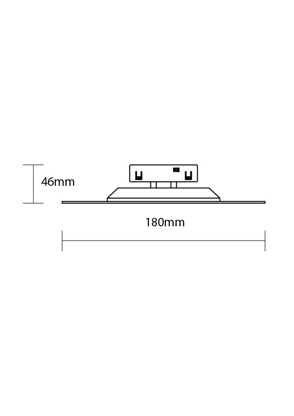 LED magnetna zidna svjetiljka 48V 7W 4000K – M05 - image 3