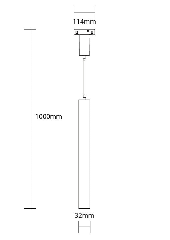 LED Magnetic Pendant Light 48V 7W 4000K - M05 - image 3