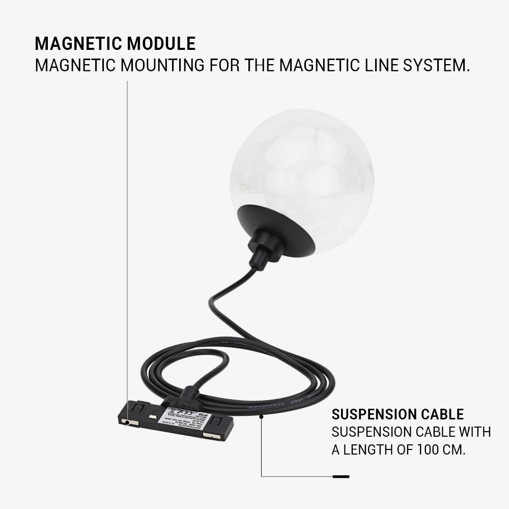 LED Magnetic Pendant Light 48V 5W 4000K - M05 - image 4