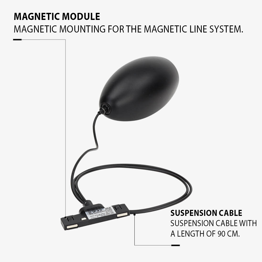 LED Magnetic Pendant Light 48V 10W 4000K - M05 - image 5