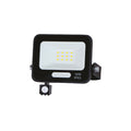 LED SMD Floodlight IP65 Black Body with Sensor