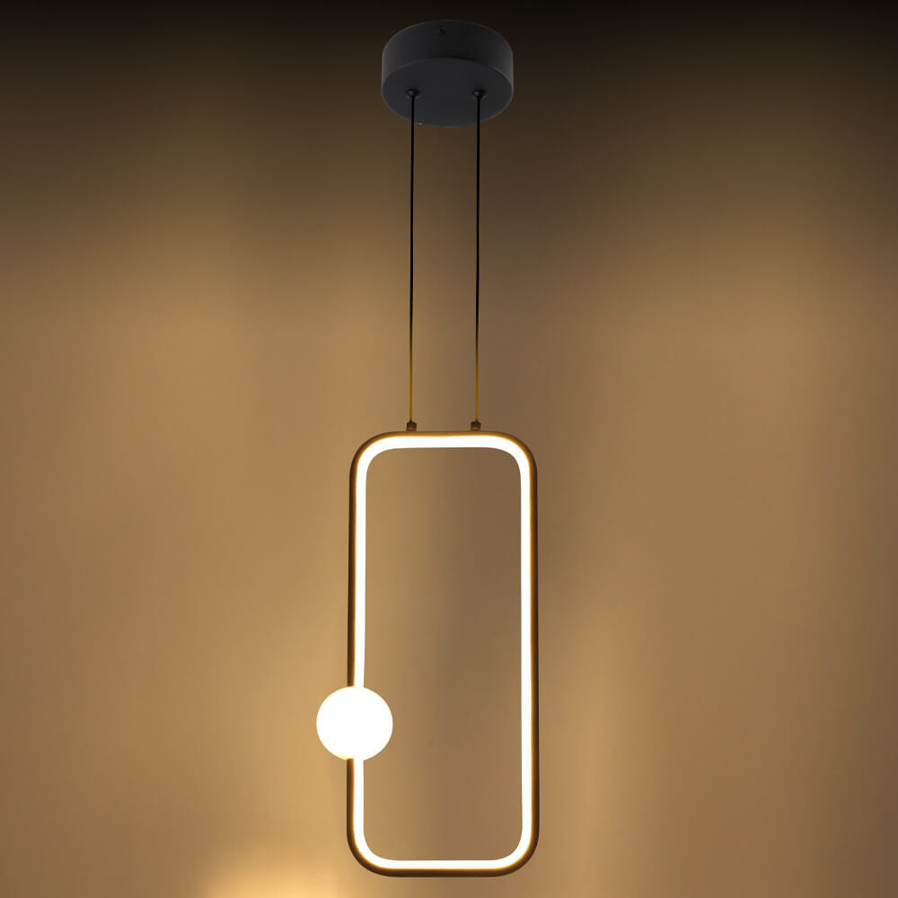 LED Pendant Lamp 15W Sand Black - image 5