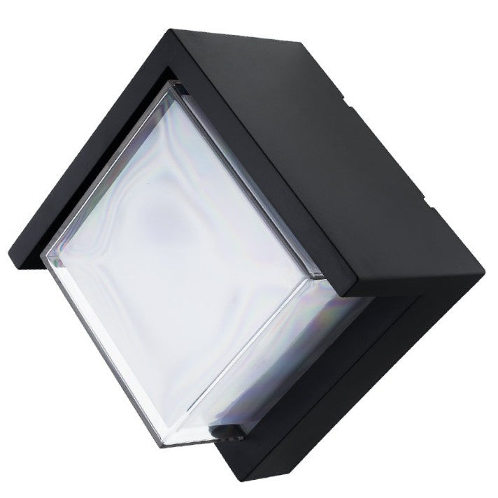 LED Wall Light Square Black