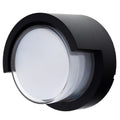 LED Wall Light Round Black