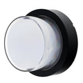 LED Wall Light Black Round Body