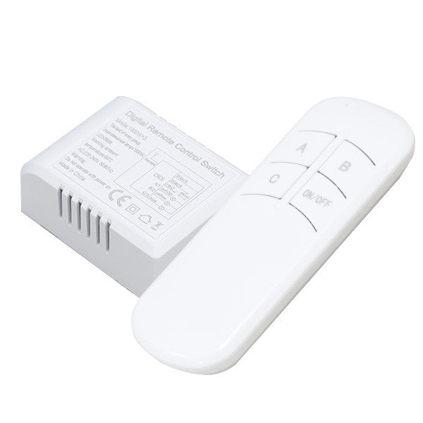 Wireless Remote Control Switch - 3 Way 200W