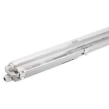 Fixture for One Side Power LED Tube T8 1x120cm IP65 with SS Clips - product view