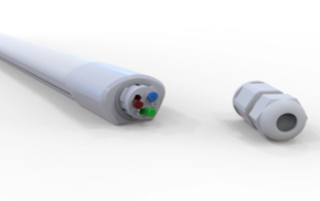 LED Batten Fixture 18W IP65 6000K - LINKABLE - product view
