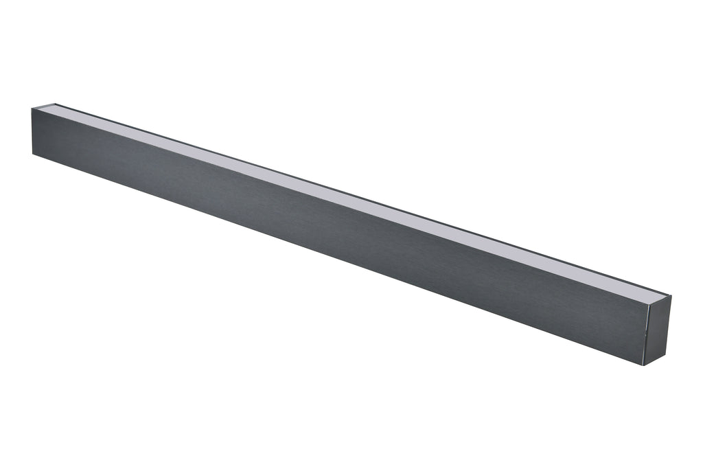 Luminaire linéaire LED en plastique 38 W 3CCT NOIR