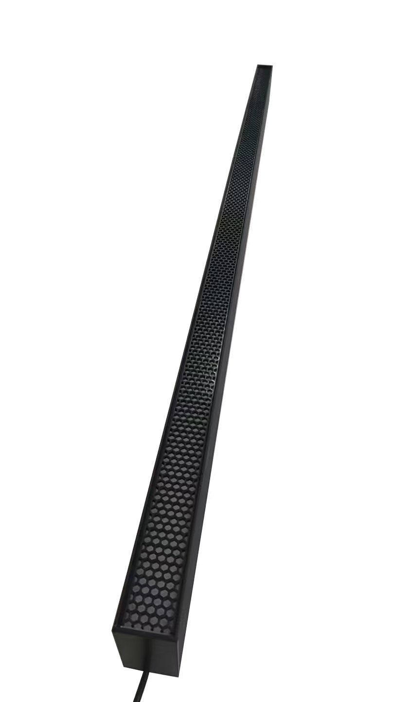 LED Linear Light 38W 3CCT BLACK 1200x35x70mm + HONEY COMB REFLECTOR