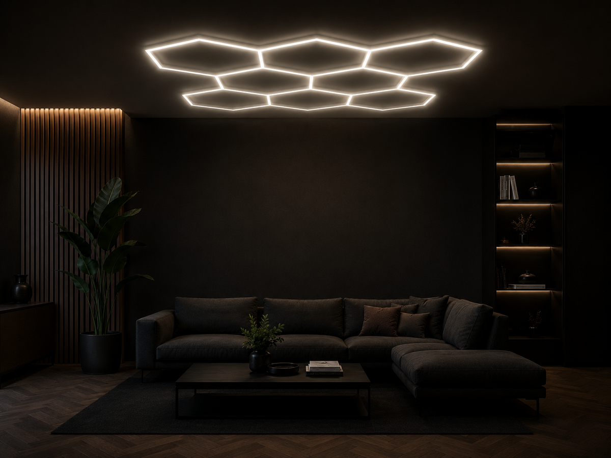 Hexagon SET Lights 8HEXS 280W With Accessories