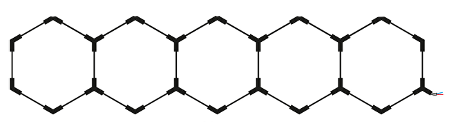 Hexagon SET Lights 5HEX 199W With Accessories - image 3