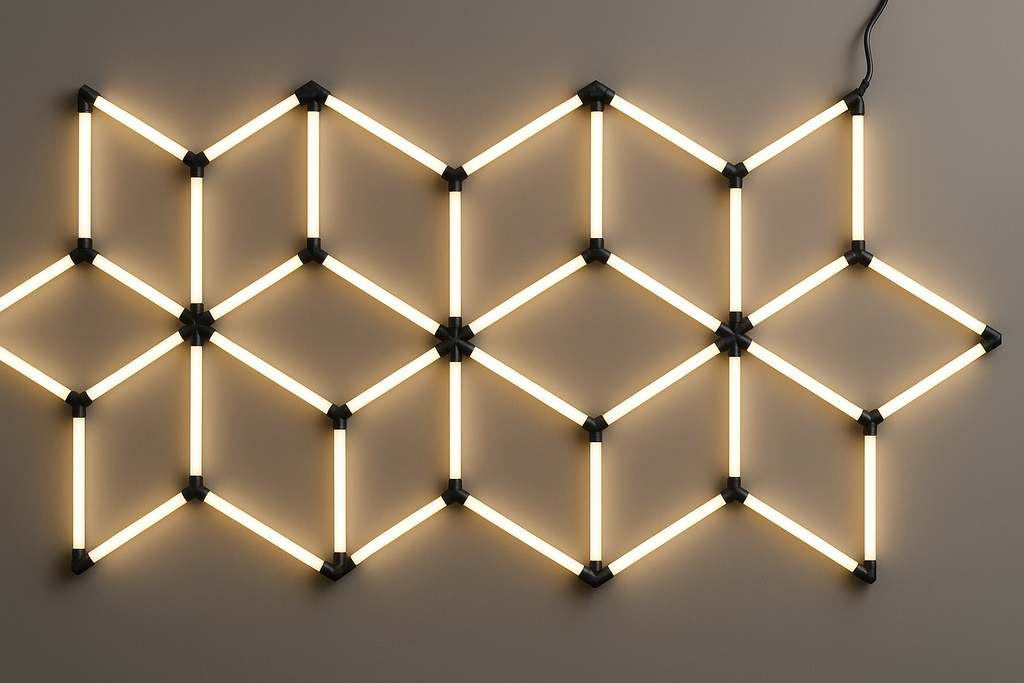 Hexagon SET Lights 16 SHAPES 294W with Accessories