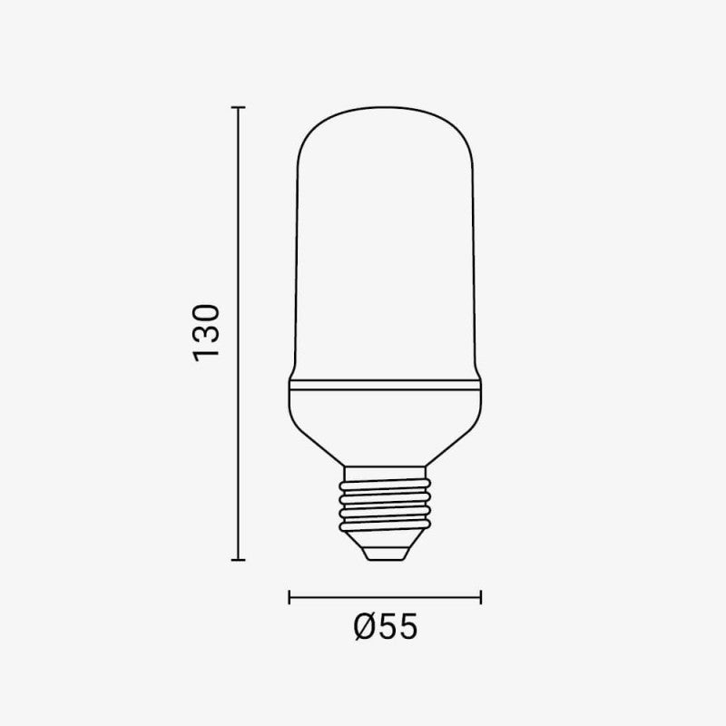 LED Flame Bulb E27 - image 3