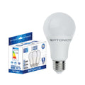 LED Plastic Bulb 3 Pieces Pack E27 A60 5 Years Warranty