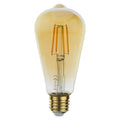 LED Bulb E27 ST64 Golden Glass