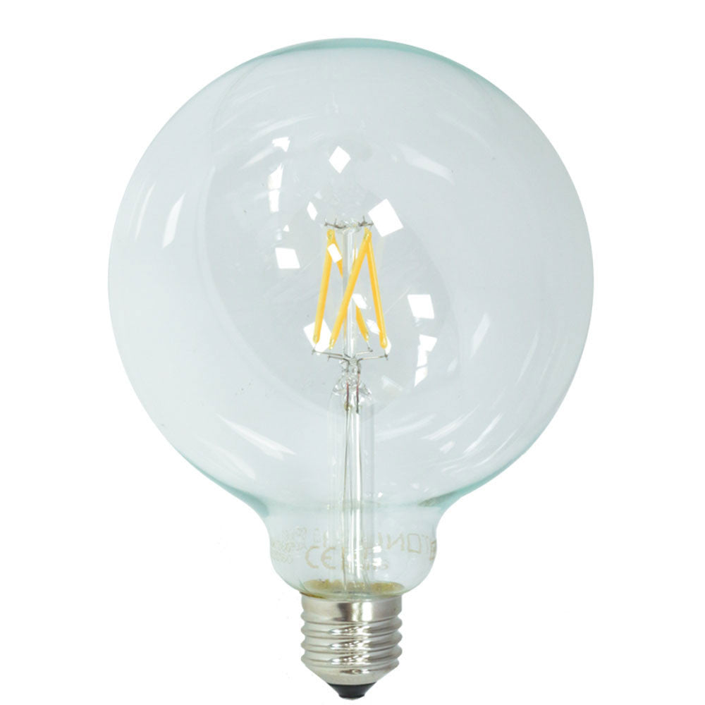 LED Filament Bulb G125 E27