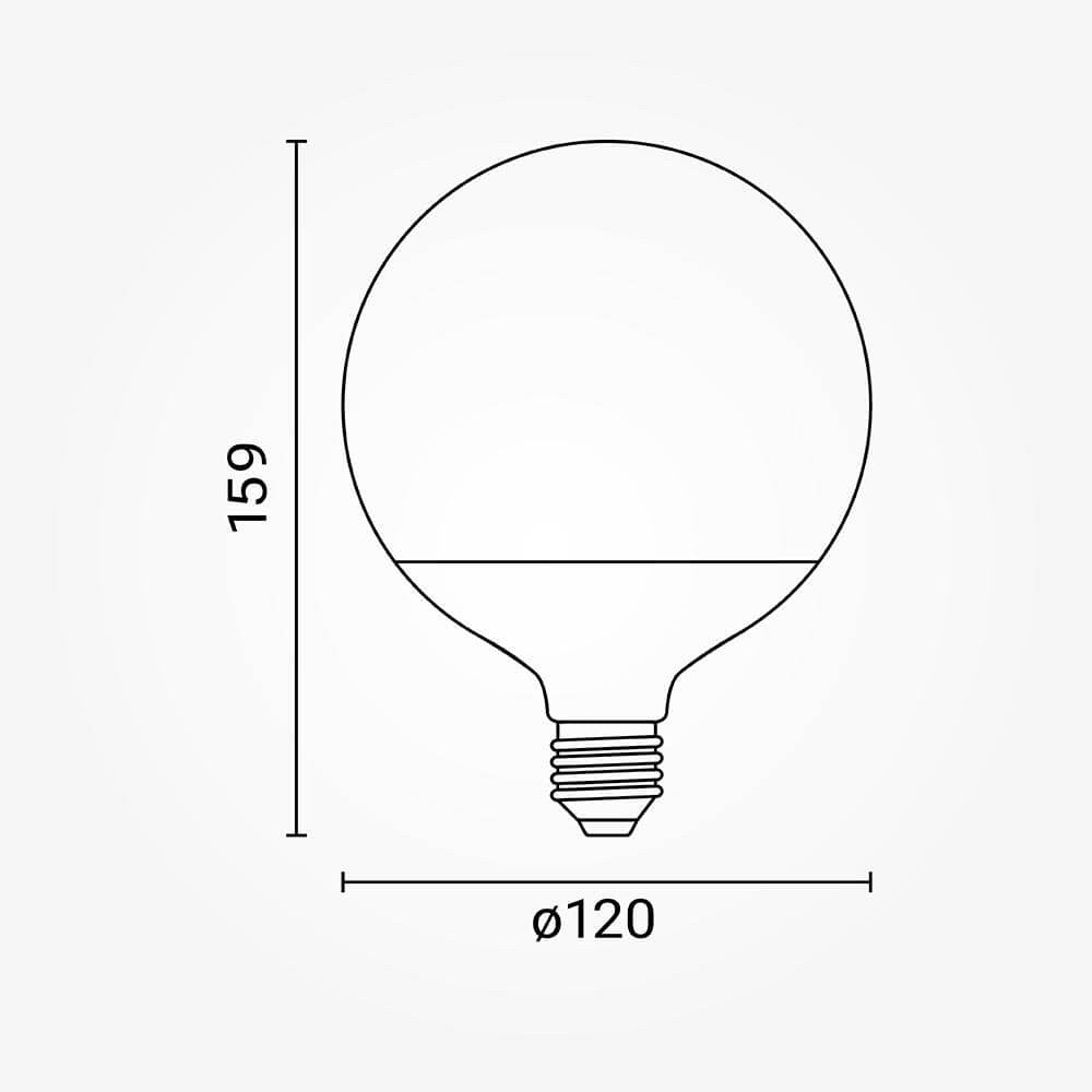 LED Bulb G120 E27 - image 3