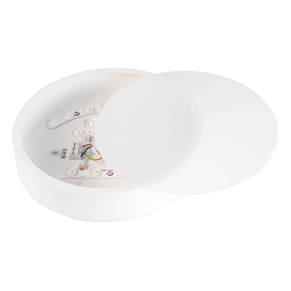 LED Ceiling Light White Body - Round - image 5