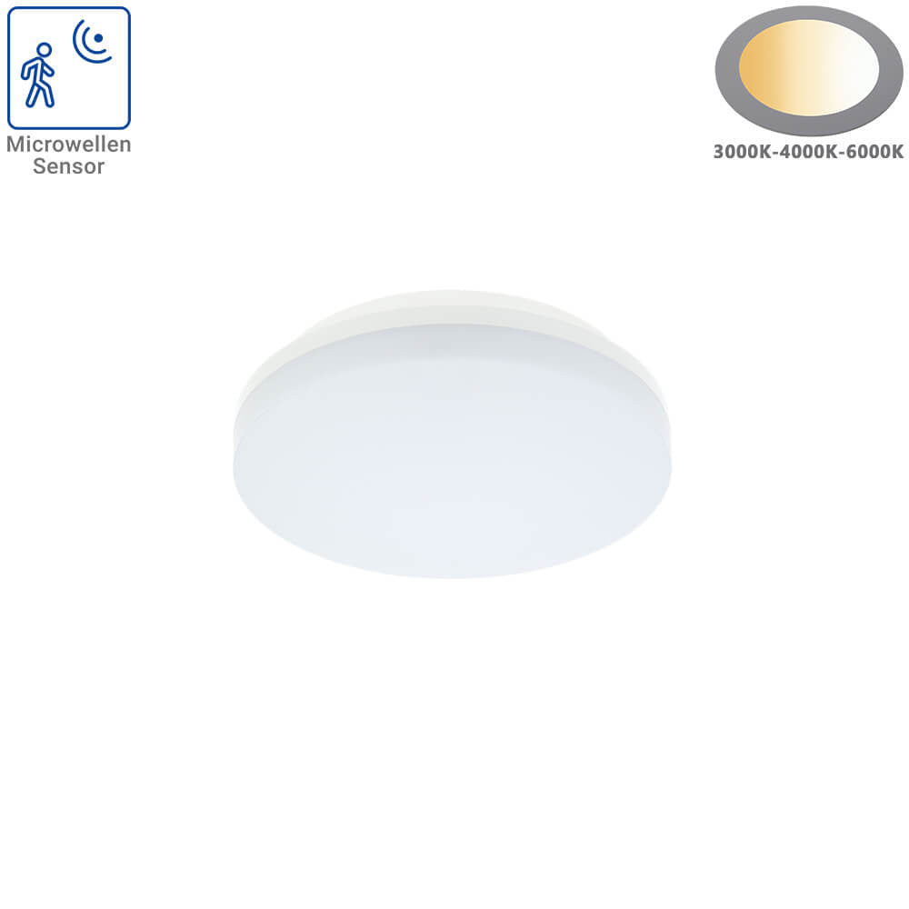 LED Ceiling Light - Round + Microwave Sensor - image 5