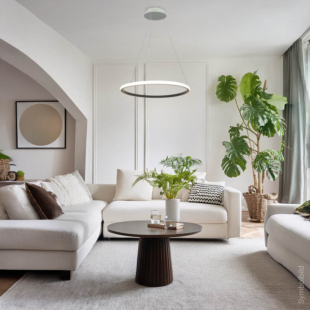 LED Pendant Lamp CCT 30W White Dimmable + Remote Control - image 8