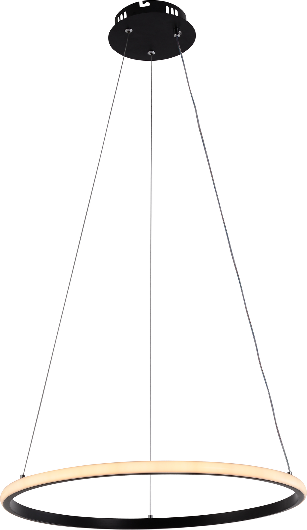 LED Pendant Lamp CCT 30W Black Dimmable + Remote Control - image 3
