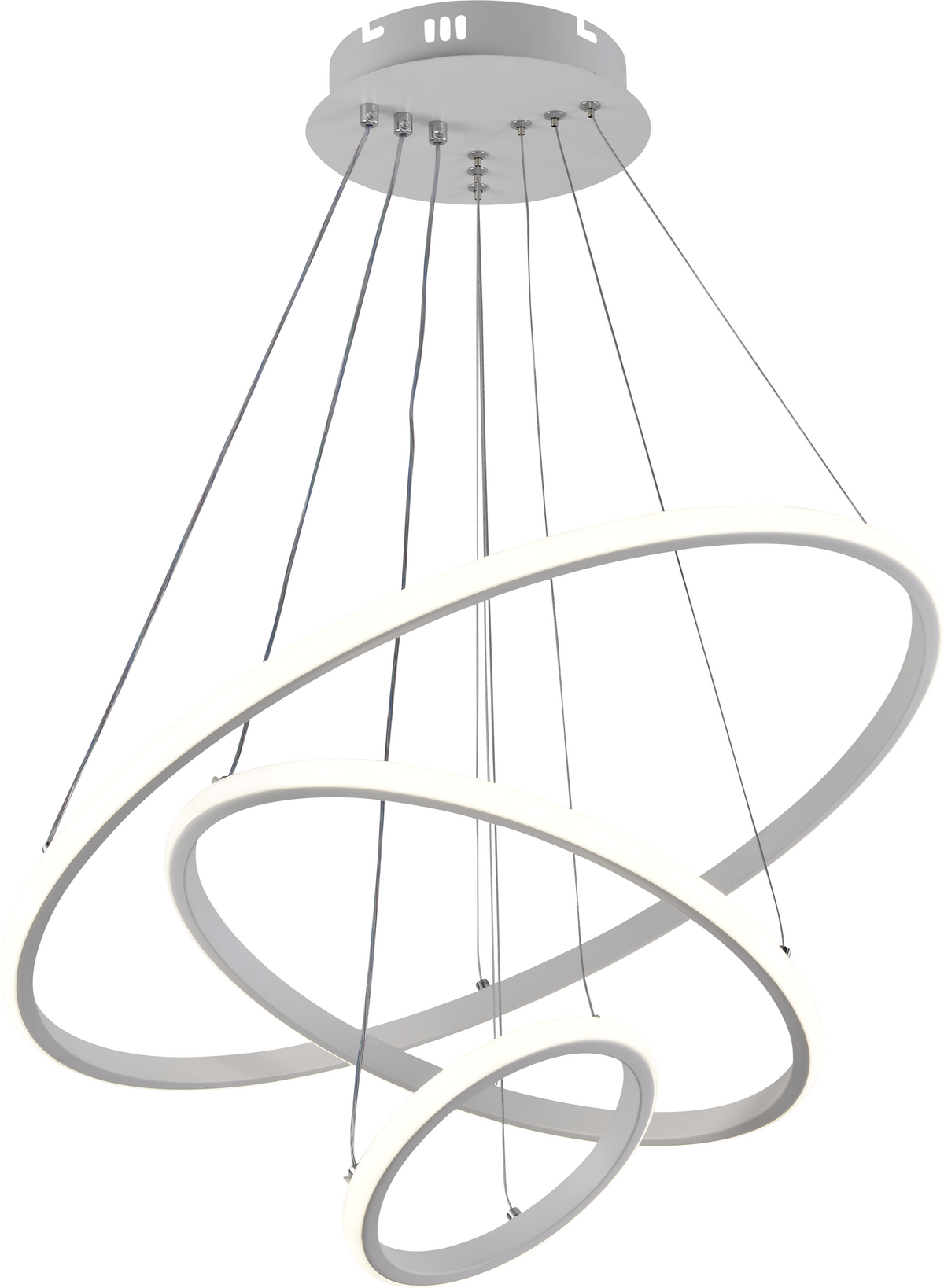 LED Pendant Lamp CCT 78W White Dimmable + Remote Control - product view