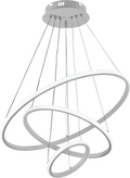 LED Pendant Lamp CCT 78W White Dimmable + Remote Control