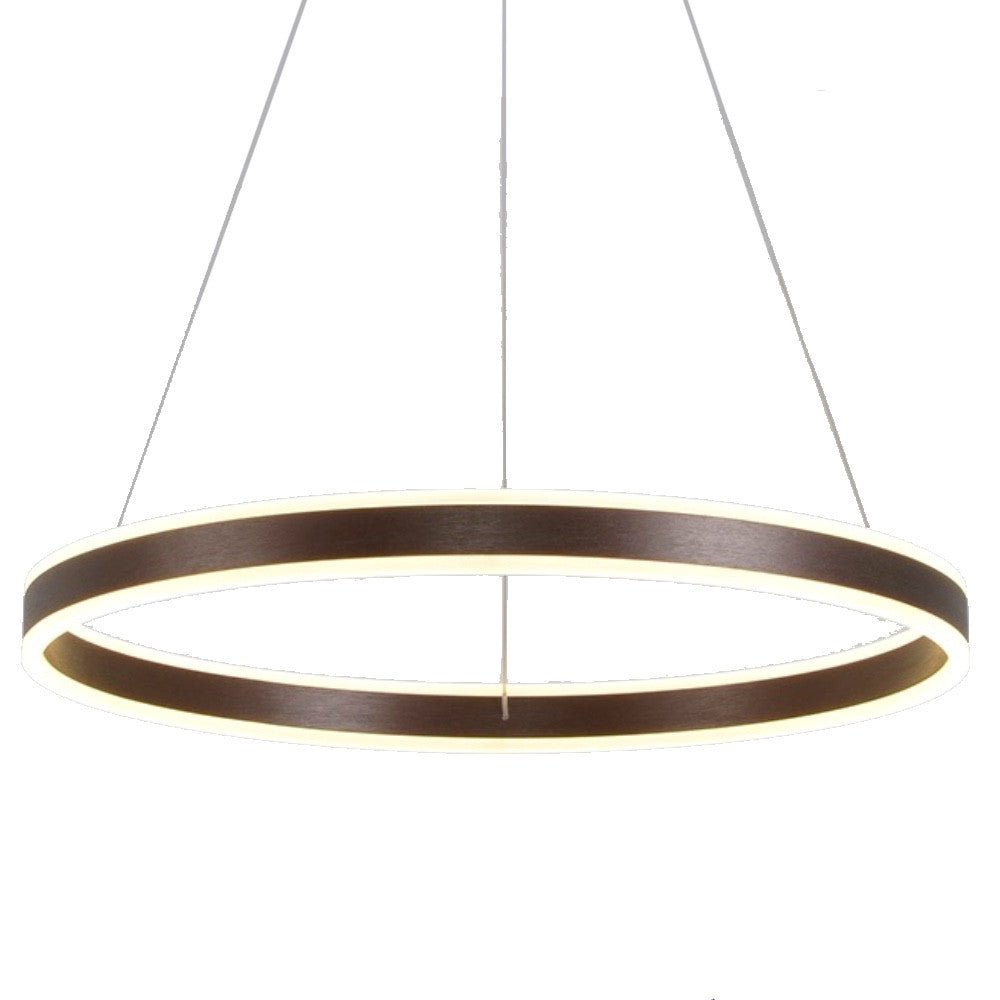 LED Pendant Lamp 36W Sand Black