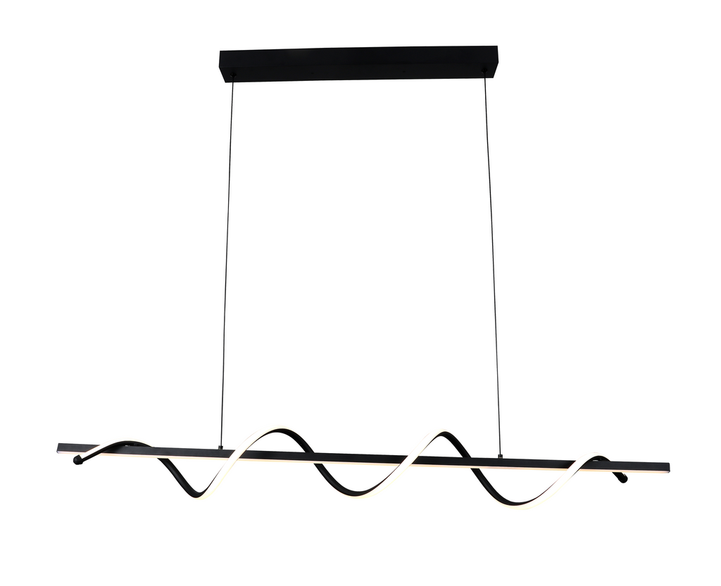 LED Pendant Lamp 30W Sand Black