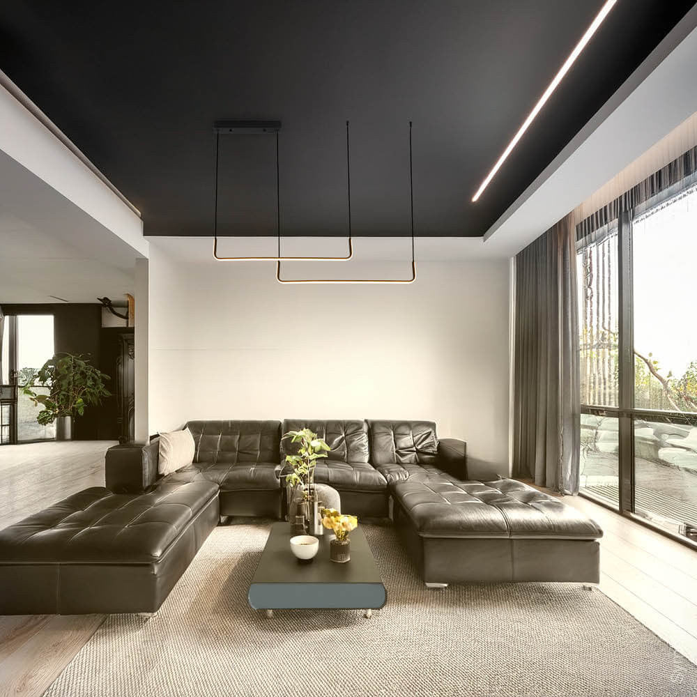 LED Pendant Lamp 25W Sand Black - image 6