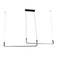 LED Pendant Lamp 25W Sand Black