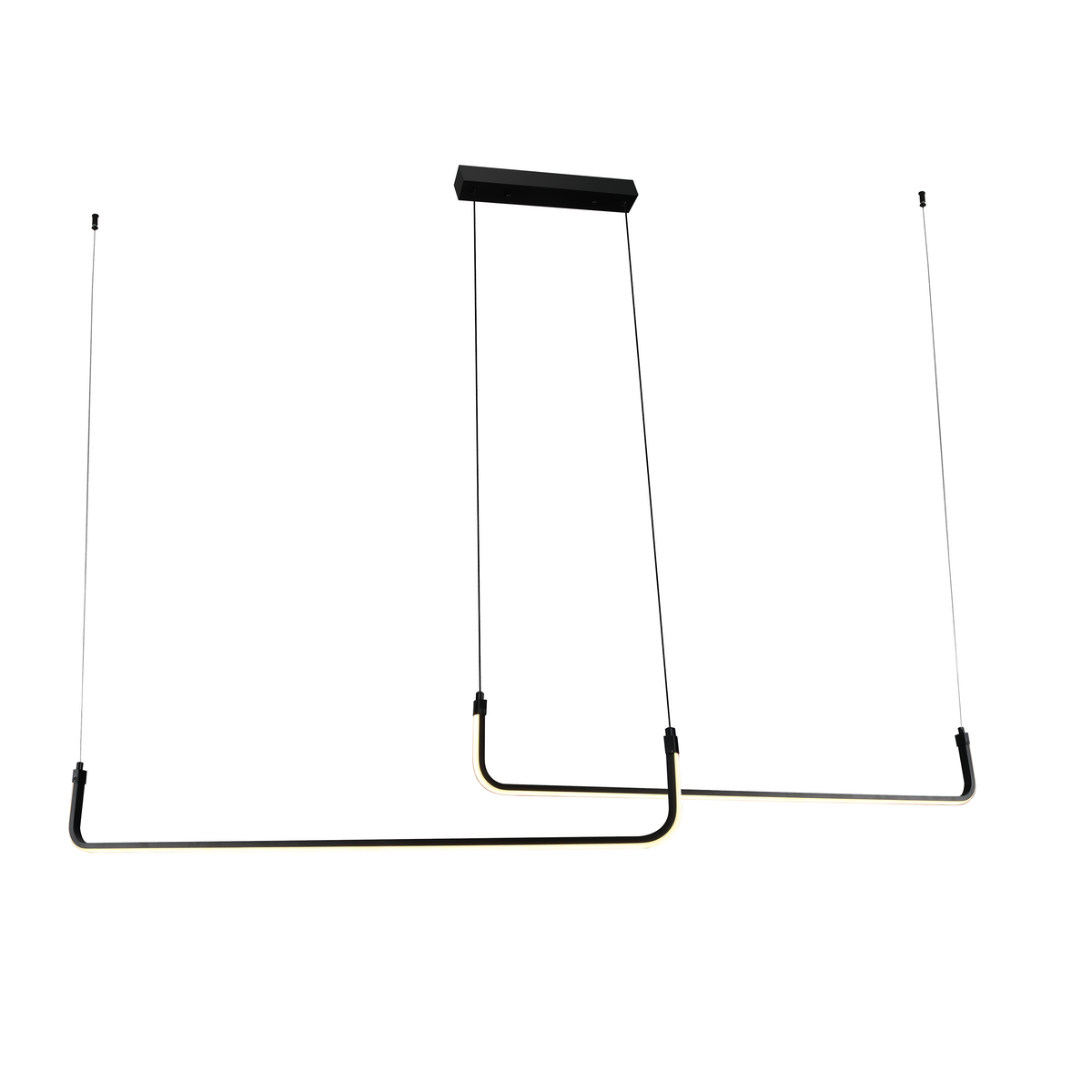 LED Pendant Lamp 25W Sand Black