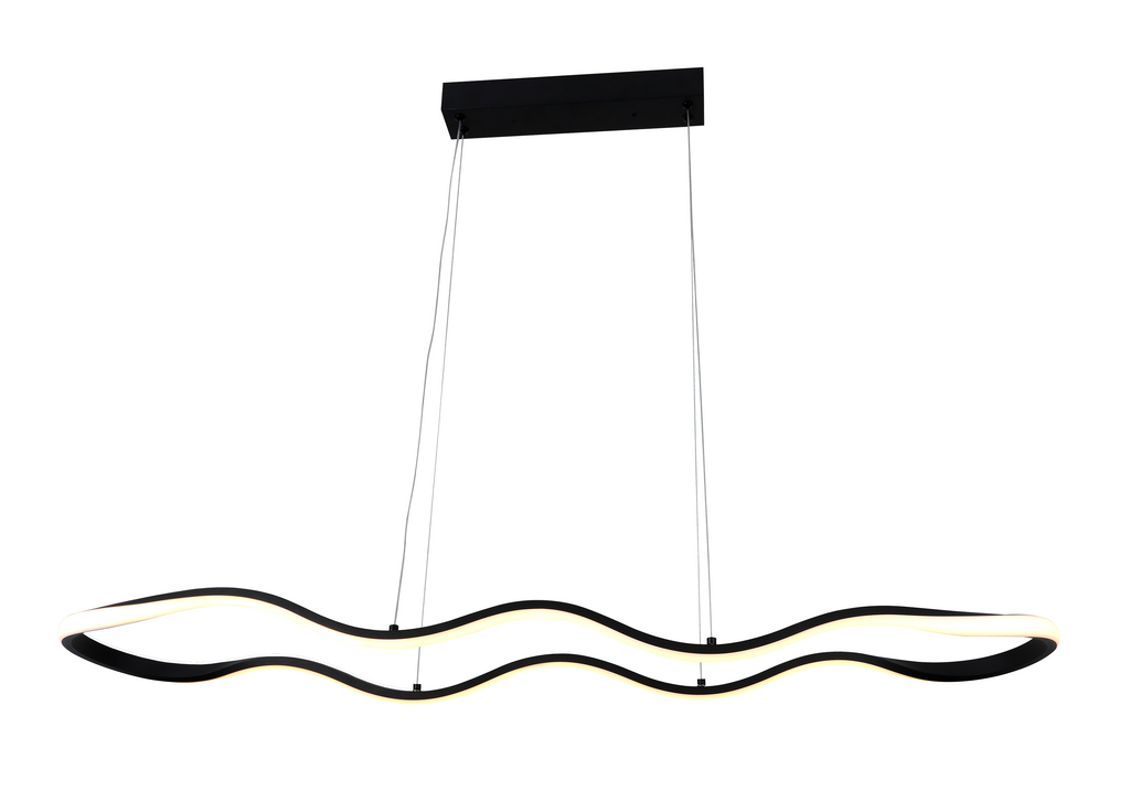 LED Pendant Lamp 24W Sand Black