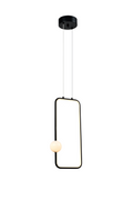 LED Pendant Lamp 15W Sand Black