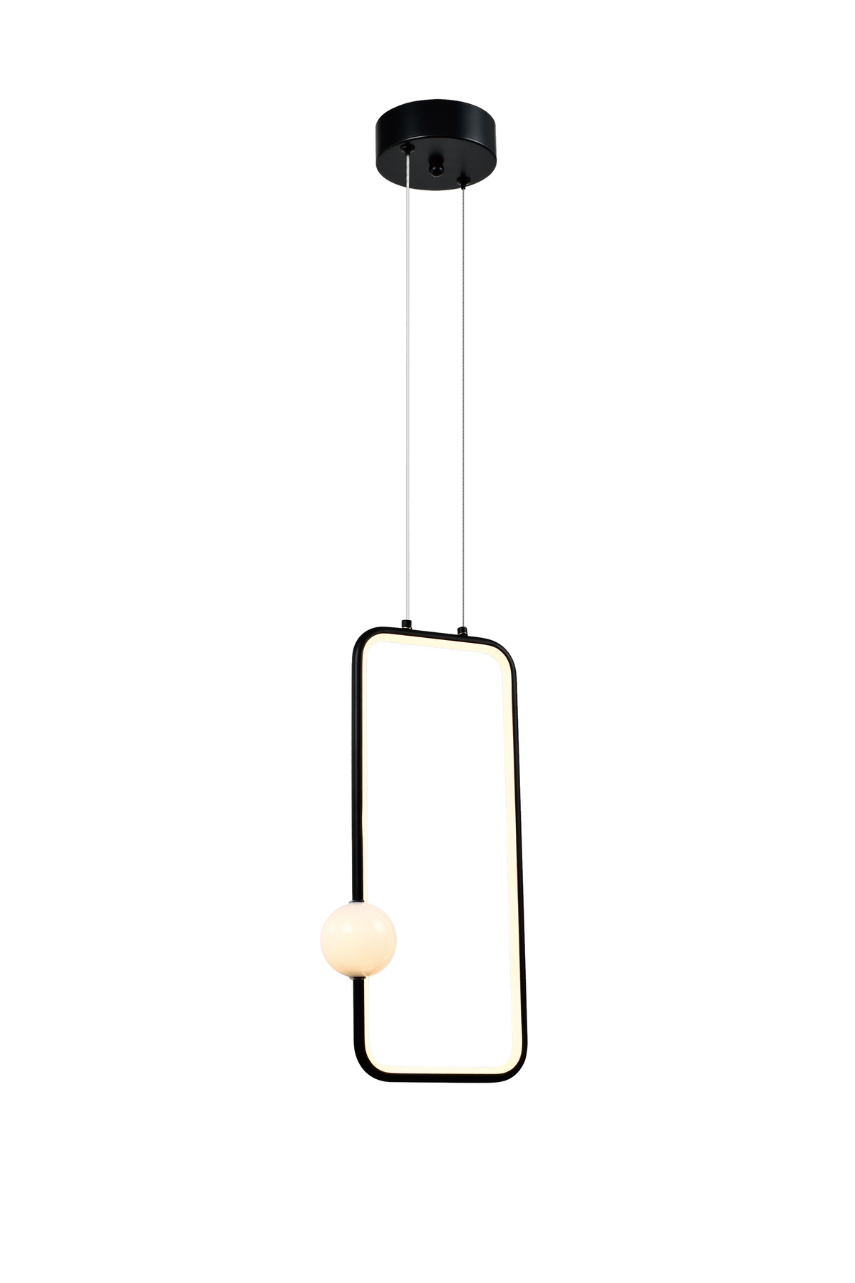 LED Pendant Lamp 15W Sand Black