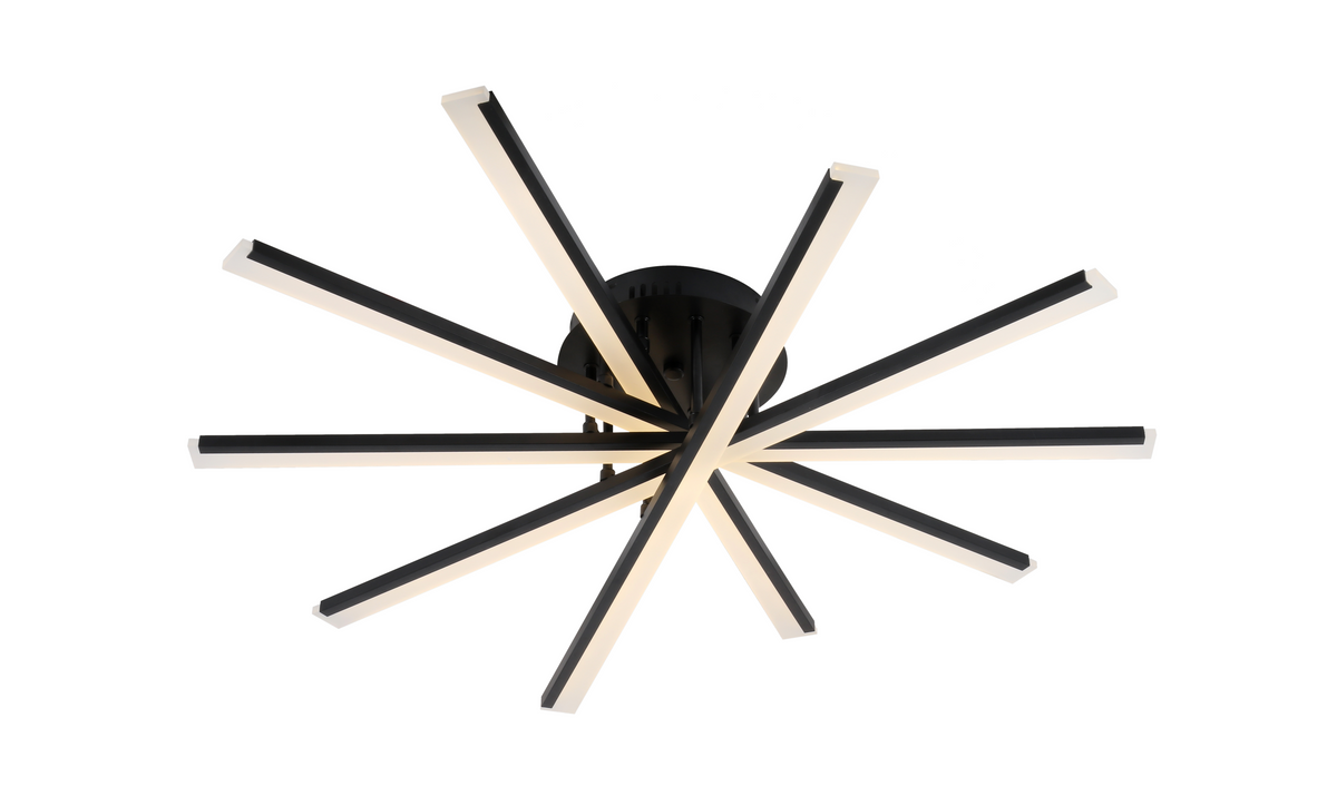 LED Ceiling Lamp 50W Black