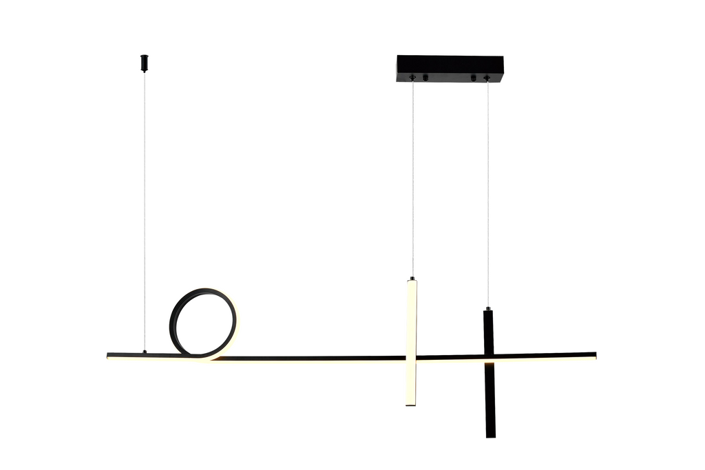 LED Pendant Lamp 24W Black/White