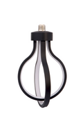 LED Pendant Lamp 12W 3CCT Black Shell