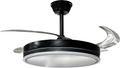 LED Fan Ceiling 36W/3CCT Black + Remote Control
