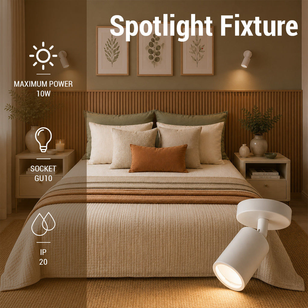 Spotlight Fixture Plastic - image 3