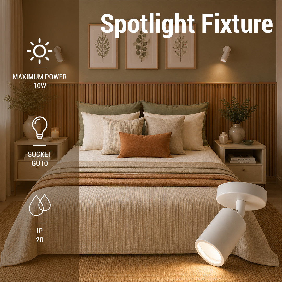 Spotlight Fixture Plastic - image 3